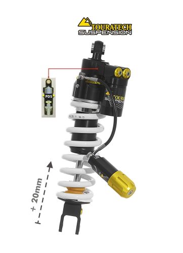 Touratech Suspension shock absorber for Honda CRF1100L Africa-Twin from 2020