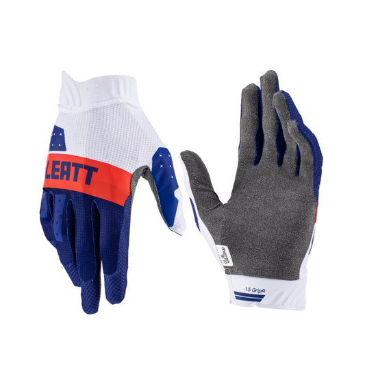 Leatt Glove Moto 1.5 GripR, Royal