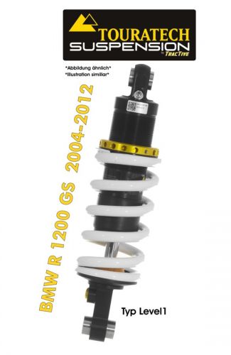 Touratech Suspension rear shock absorber BMW R1200GS 04-12, type Level1