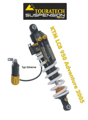 Touratech Suspension shock absorber for KTM LC8 950 Adventure from 2005 type Ext