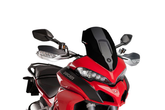Puig Racing Screen Ducati Multistrada 950/1200/1260/S (Black/C)