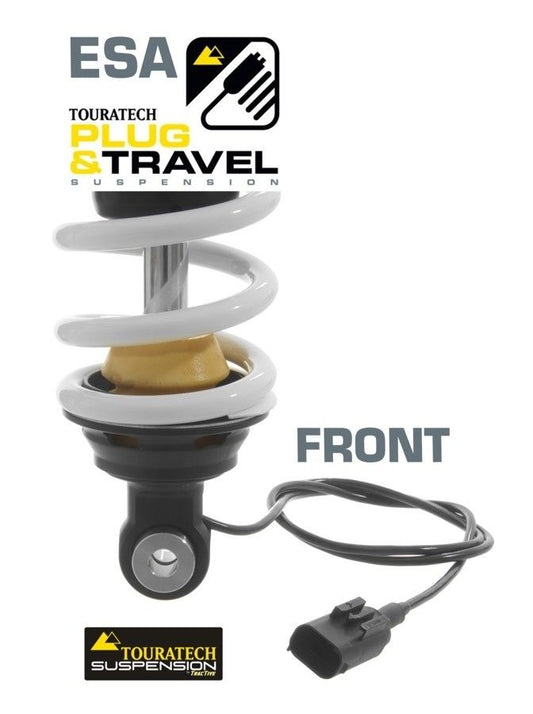 Touratech Suspension Plug & Travel-ESA FRONT shock absorber for BMW R1200GS Adve