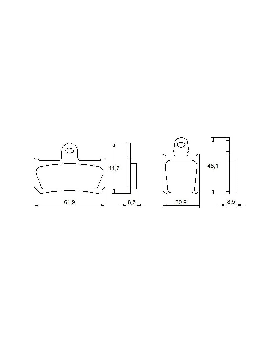 Accossato Brakepad AGPA 36 ST