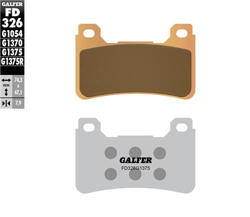 Galfer Sinter Sport brake pads, FD326G1375