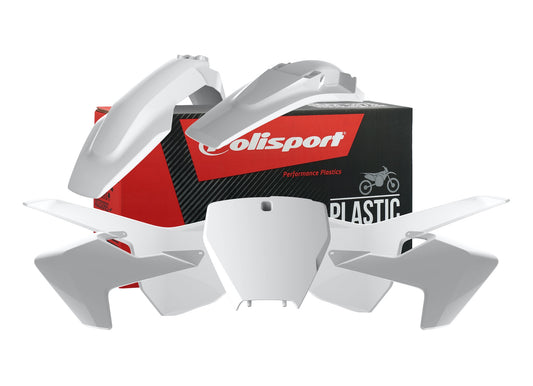 Polisport plastic kit TE/FE 17-18 White