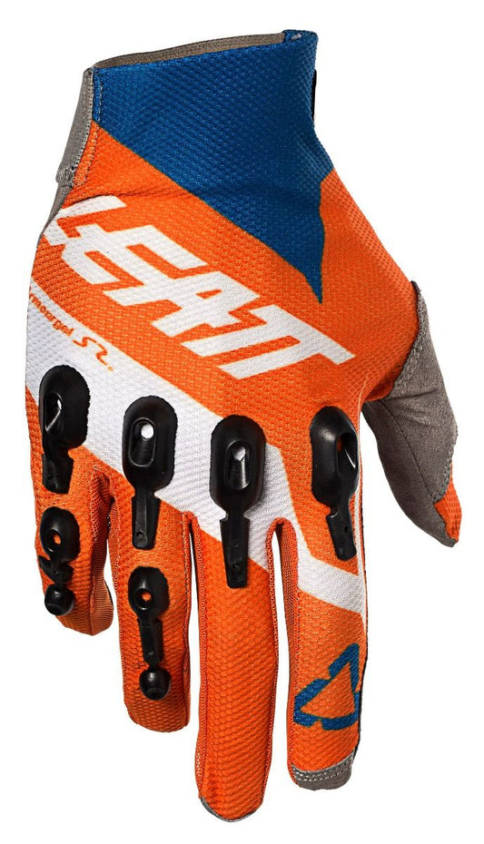 Leatt Glove GPX 4.5 Lite, orange/denim