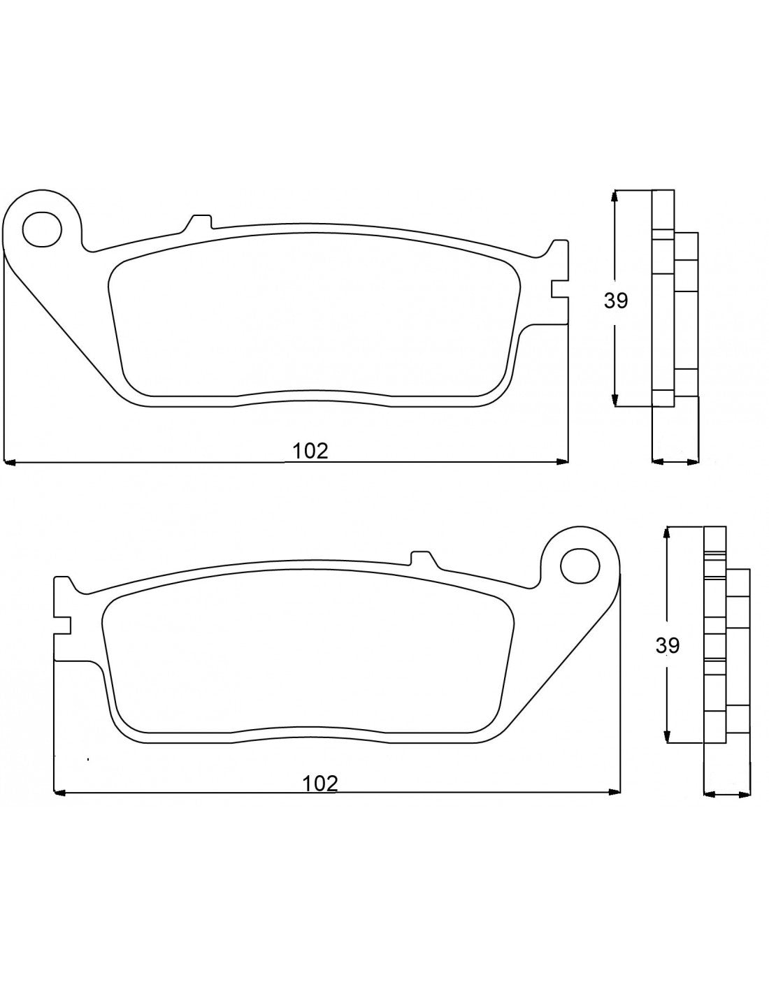 Accossato Brakepad AGPA 72 ST