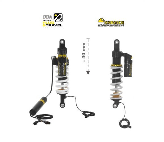 Touratech Suspension-SET Plug & Travel -40 mm lowering for BMW R1200GS Adventure