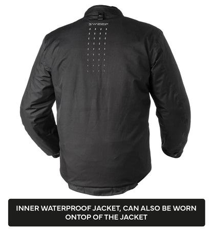 Sweep Rampart naisten ajotakki, musta