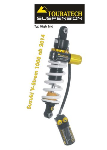 Touratech Suspension shock absorber for Suzuki V-Strom 1000 from  2014 Typ Highe