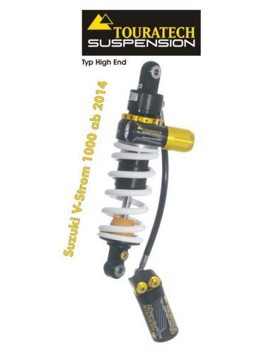 Touratech Suspension shock absorber for Suzuki V-Strom 1000 from  2014 Typ Highe