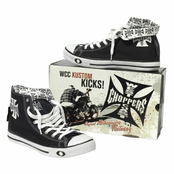 WCC - Warrior High Tops Shoes Black