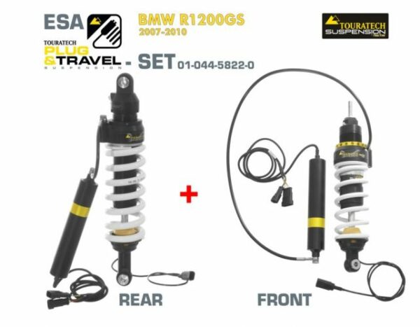 Touratech Suspension Plug & Travel-ESA SET for BMW R1200GS Model 2007-2010