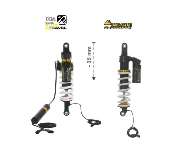 Touratech Suspension-SET Plug & Travel -25 mm lowering for BMW R1200GS/R1250GS A