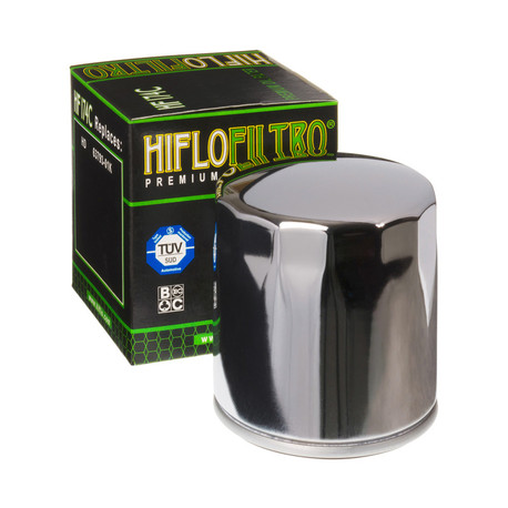 HiFlo öljynsuodatin HF174C Kromi