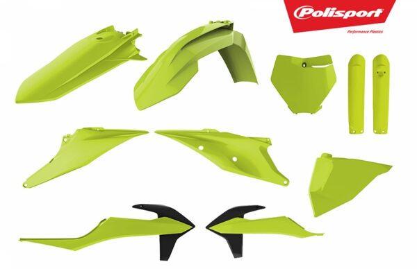 Polisport plastic kit SX/SX-F 2019- keltainen flo