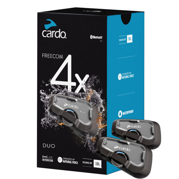 Cardo Freecom 4X DUO kypäräpuhelinpari