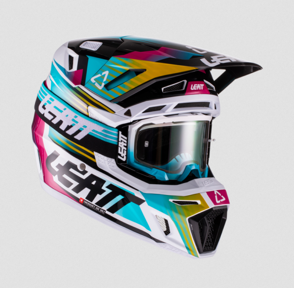 Leatt Helmet Kit Moto 8.5 V22 Aqua